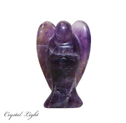 Chevron Amethyst Angel 