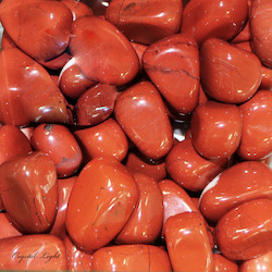 China, glassware and earthenware wholesaling: Red Jasper Tumble