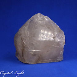 Smokey Elestial Quartz Cut Base