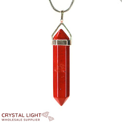 Red Jasper DT Pendant Sterling Silver