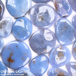 Blue Chalcedony Flatstone