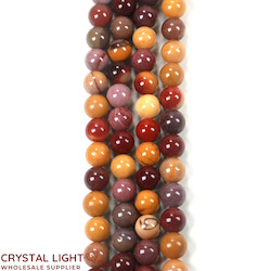 Mookaite 8mm Round Beads