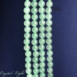 China, glassware and earthenware wholesaling: Aventurine 8mm Round Beads