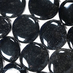 Silversheen Obsidian Flatstone