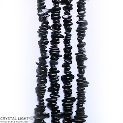 China, glassware and earthenware wholesaling: Shungite Chip Beads