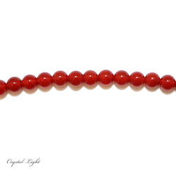 China, glassware and earthenware wholesaling: Red Agate 6mm Beads