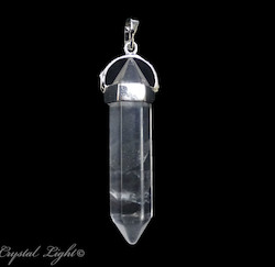 Clear Quartz Large DT Pendant