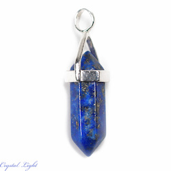 Lapis Lazuli DT Pendant Short Sterling Silver