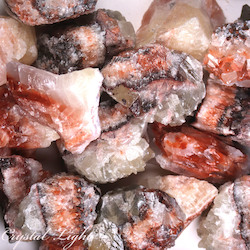 China, glassware and earthenware wholesaling: Rainbow Calcite Rough Small /500g