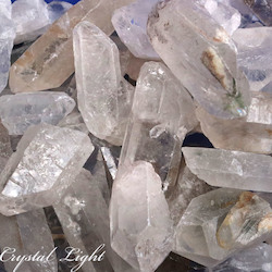 Rough Quartz points Mixed 1kg