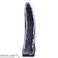 China, glassware and earthenware wholesaling: Amethyst Cave (A-Grade)