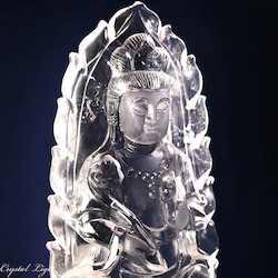 Quan Yin Figure On Stand