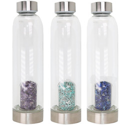 China, glassware and earthenware wholesaling: Crystal Water Bottle - Chip Dome