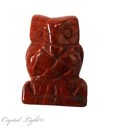 Red Jasper Owl Large