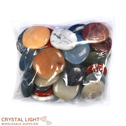 China, glassware and earthenware wholesaling: Assorted Flatstone Pack (1kg)