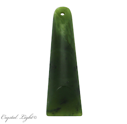 Nephrite Jade Short Pendant