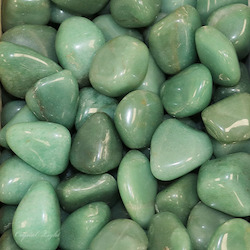 China, glassware and earthenware wholesaling: Aventurine Tumble 35-50mm/250g