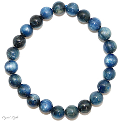 China, glassware and earthenware wholesaling: Blue Kyanite Bracelet 8mm