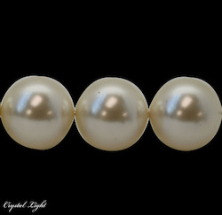 Cream Pearl - 12mm