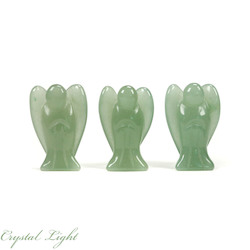 China, glassware and earthenware wholesaling: Aventurine Angel Small