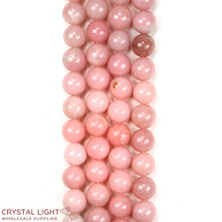 Pink Opal Beads 8mm