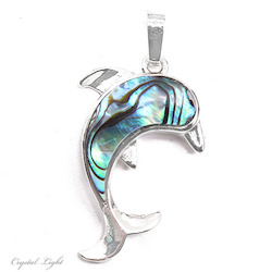 Paua Dolphin Pendant