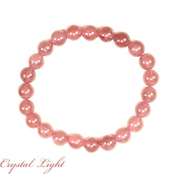 Strawberry Quartz 8mm Bracelet