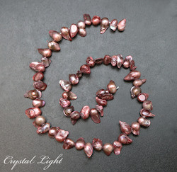 China, glassware and earthenware wholesaling: Rose Keshi Pearl Beads