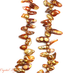 China, glassware and earthenware wholesaling: Merigold Keshi Pearl Beads