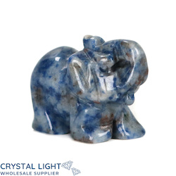 China, glassware and earthenware wholesaling: Sodalite Elephant