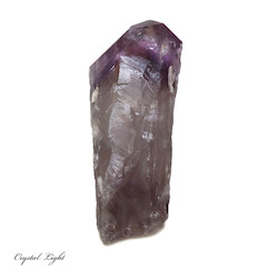 Semi-Polished Smokey Amethyst Point Wand