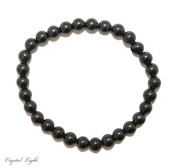 China, glassware and earthenware wholesaling: Shungite Bracelet 6mm