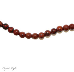 Mahogany Obsidian 6mm Beads