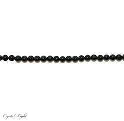 China, glassware and earthenware wholesaling: Black Onyx 6mm Beads