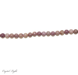 China, glassware and earthenware wholesaling: Lepidolite 6mm Beads