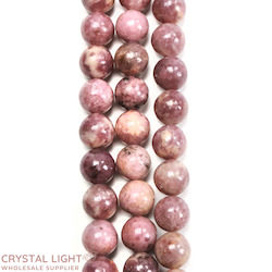 Lepidolite 10mm Beads