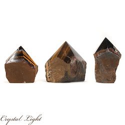 China, glassware and earthenware wholesaling: Tiger's Eye Cut Base Point