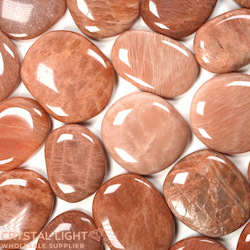 Peach Moonstone Flatstone