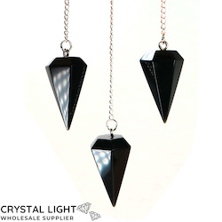 Black Obsidian Pendulum