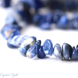 China, glassware and earthenware wholesaling: Sodalite Chip Beads