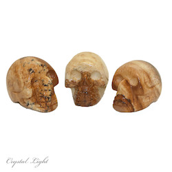 Picture Jasper Mini Skull