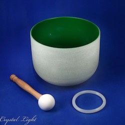 China, glassware and earthenware wholesaling: Heart Chakra - Note F - Singing Bowl