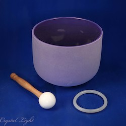 China, glassware and earthenware wholesaling: Crown Chakra - Note B - Singing Bowl