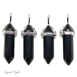 Black Obsidian DT Pendant