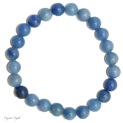 China, glassware and earthenware wholesaling: Blue Quartz 8mm Bracelet