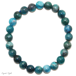 Blue Apatite 8mm Bracelet