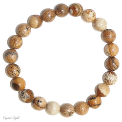 Picture Jasper 8mm Bracelet