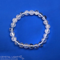 Clear Quartz 8mm Bracelet