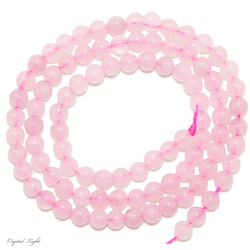 Rose Quartz 4mm Beads