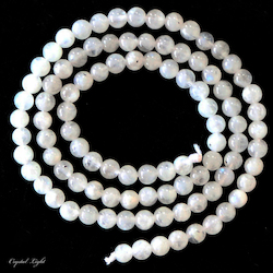 Rainbow Moonstone 4mm Beads